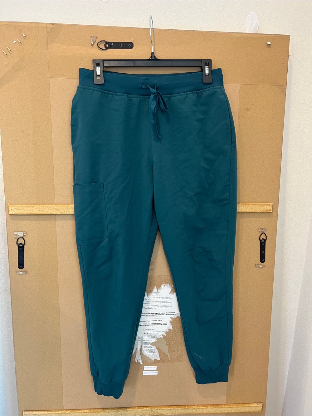 Teal Drawstring Jogger Pants - Women